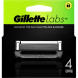 Лезвия для бритвы Gillette Labs, 4 шт. в Самаре