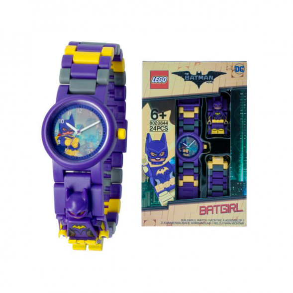 Часы LEGO Super Heroes 8020844 Batman Movie Бэтгерл с минифигуркой в Самаре