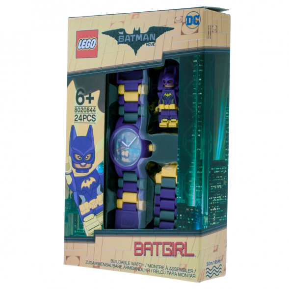 Часы LEGO Super Heroes 8020844 Batman Movie Бэтгерл с минифигуркой в Самаре