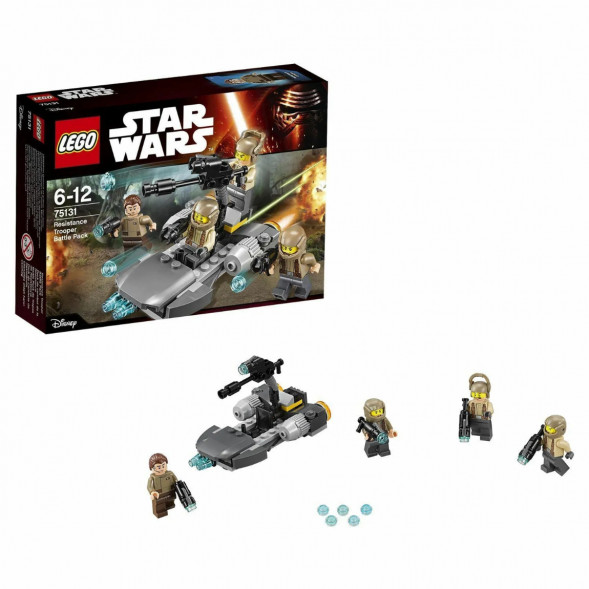 Конструктор LEGO Star Wars 75131 Боевой набор Сопротивления в Самаре