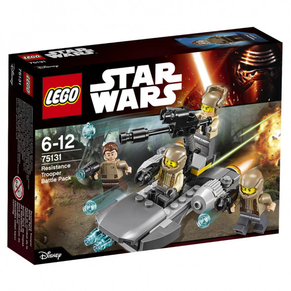 Конструктор LEGO Star Wars 75131 Боевой набор Сопротивления в Самаре