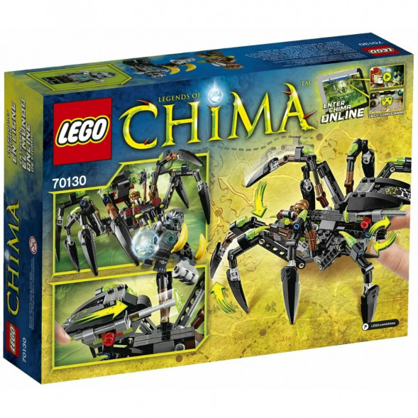 Конструктор LEGO Legends of Chima 70130 Паучий охотник Спарратуса в Самаре