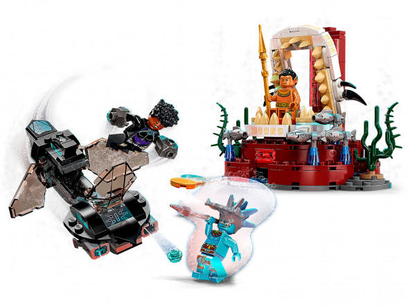 Конструктор LEGO Super Heroes 76213 Тронный зал короля Нэмора в Самаре