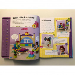 Книга и набор кубиков LEGO Friends Buch & Steine-Set Zwei Freundinnen auf Schatzsuche