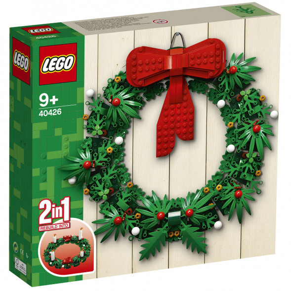Конструктор LEGO 40426 Сувенирный набор «Рождественский венок» 2 в 1 в Самаре