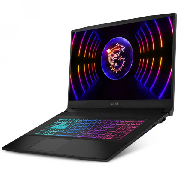 Ноутбук MSI Katana 17 B13VEK-1624XRUY (17.3&amp;quot;, IPS, Intel Core i5 13420H 2.1ГГц, 8 ядер, 16ГБ DDR5, 512ГБ SSD, NVIDIA GeForce RTX 4050 - 6 ГБ, без ОС), черный в Самаре