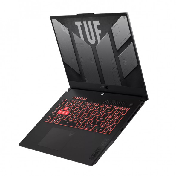 Ноутбук ASUS TUF Gaming A17 FA707NUG-HX156 (17.3&amp;quot;, IPS, 6 ядер, AMD Ryzen 7 7445HS 3.2 ГГц, 16 ГБ DDR5, SSD 512 ГБ, NVIDIA GeForce RTX 4050 - 6 ГБ, без ОС), черный в Самаре