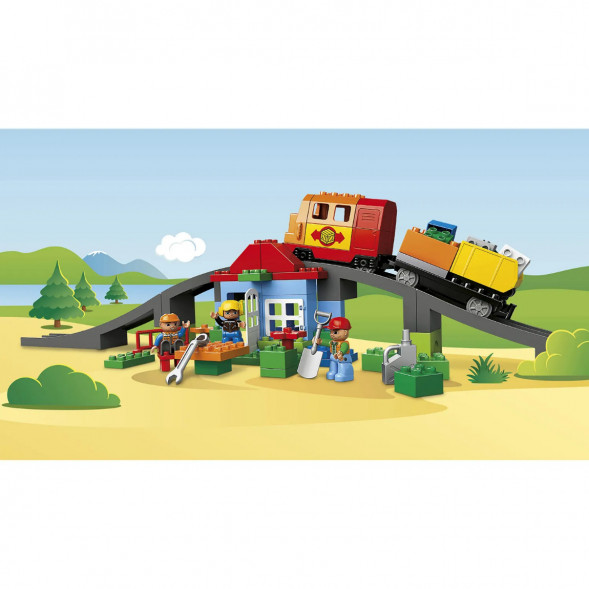 Конструктор LEGO DUPLO Town 10508 Большой поезд в Самаре