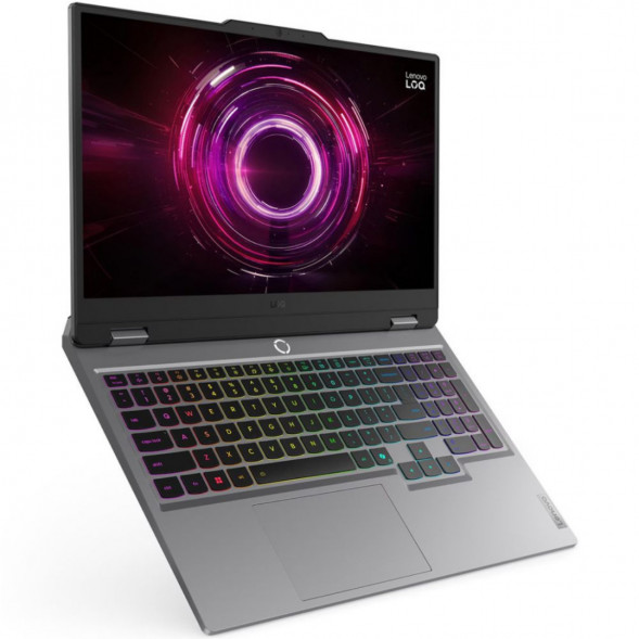 Ноутбук Lenovo LOQ 15AHP10 (83JG003DPB) (15.6&amp;quot;,  IPS, AMD Ryzen 5 220, 6 ядер, 16 ГБ DDR5, SSD 512 ГБ, NVIDIA GeForce RTX 5050 - 8 ГБ, без ОС), серый в Самаре