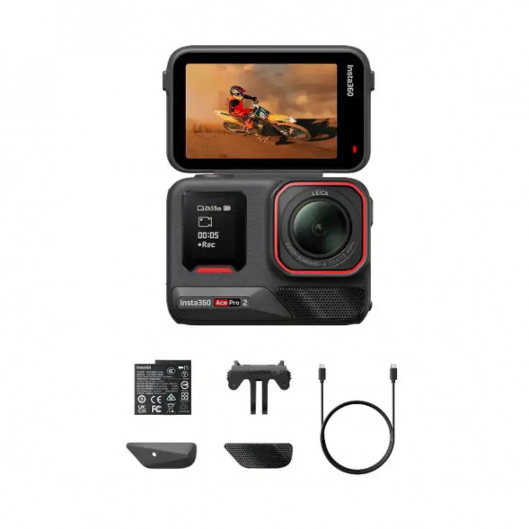 Экшн-камера Insta360 Ace Pro 2, Midnight Black в Самаре