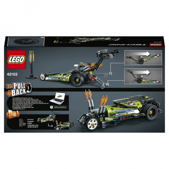 Конструктор LEGO Technic 42103 Драгстер в Самаре