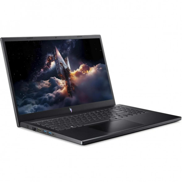 Ноутбук Acer Nitro V 15 ANV15-52-57BB (15.6&amp;quot;, IPS, Intel Core i5 13420H 2.1ГГц, 8 ядер, 16ГБ DDR4, 512ГБ SSD, NVIDIA GeForce RTX 5050 - 8 ГБ, Windows 11 Home), черный в Самаре
