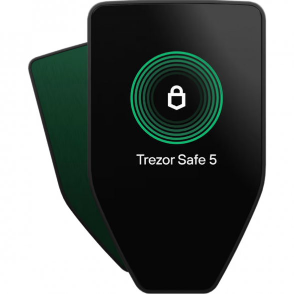 Аппаратный криптокошелек Trezor Safe 5, Green Beryl в Самаре