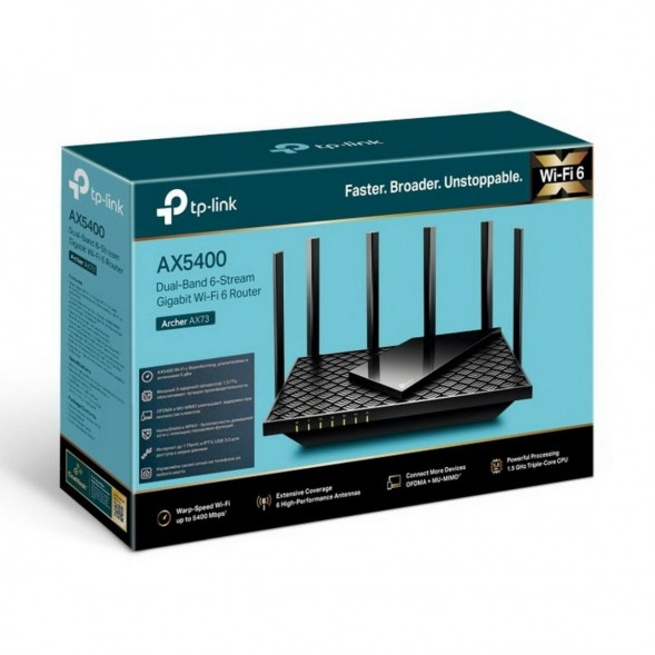 Роутер TP-LINK Archer AX73 (AX5400) в Самаре