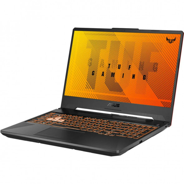 Ноутбук ASUS TUF Gaming A15 FA506NCG-HN330 (15.6&amp;quot;, IPS, AMD Ryzen 7 8845HS 3.8ГГц, 8-ядерный, 16ГБ DDR5, 512ГБ SSD, NVIDIA GeForce RTX 3050 - 4 ГБ, без ОС), черный в Самаре