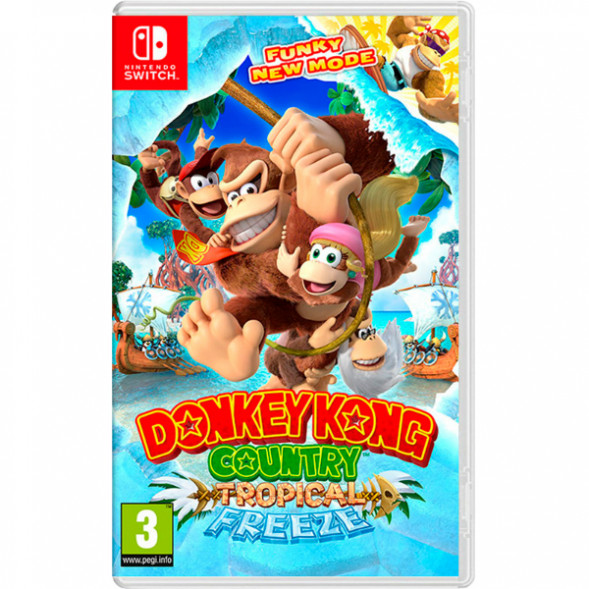 Игра Donkey Kong Country: Tropical Freeze [Nintendo Switch, английская версия] в Самаре