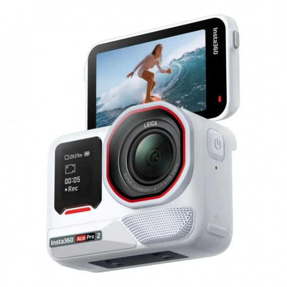 Экшн-камера Insta360 Ace Pro 2 Single Battery Xplorer Bundle, Arctic White в Самаре