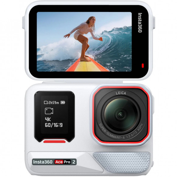 Экшн-камера Insta360 Ace Pro 2 Single Battery Xplorer Bundle, Arctic White в Самаре