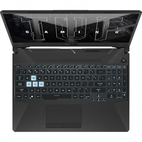 Ноутбук ASUS TUF Gaming A15 FA506NCG-HN199W (15.6&amp;quot;, IPS, AMD Ryzen 7 7445HS 3.2 ГГц, 6 ядер, 16 ГБ DDR5, SSD 512 ГБ, GeForce RTX 3050, Windows 11 Home), черный в Самаре