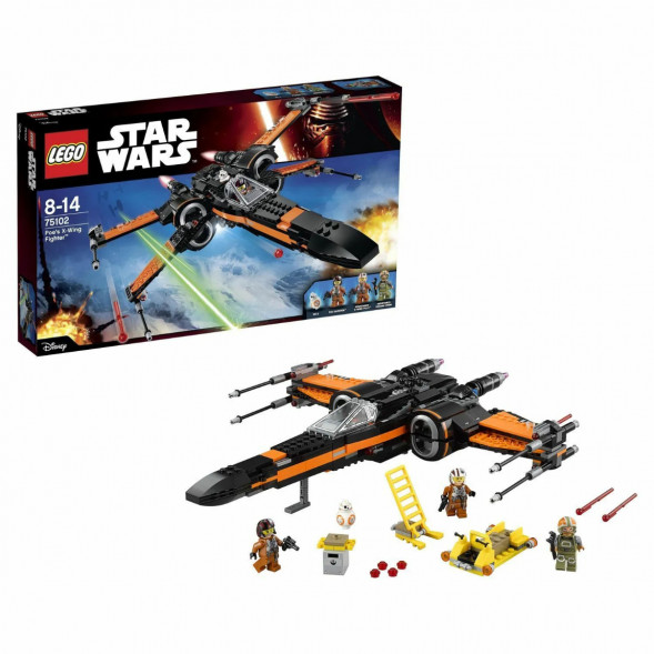 Конструктор LEGO Star Wars 75102 Истребитель По (Poe&amp;#039;s X-Wing Fighter) в Самаре