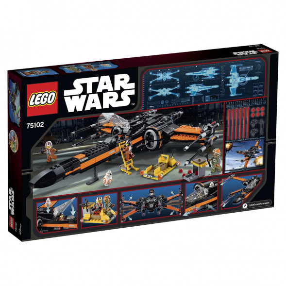 Конструктор LEGO Star Wars 75102 Истребитель По (Poe&amp;#039;s X-Wing Fighter) в Самаре