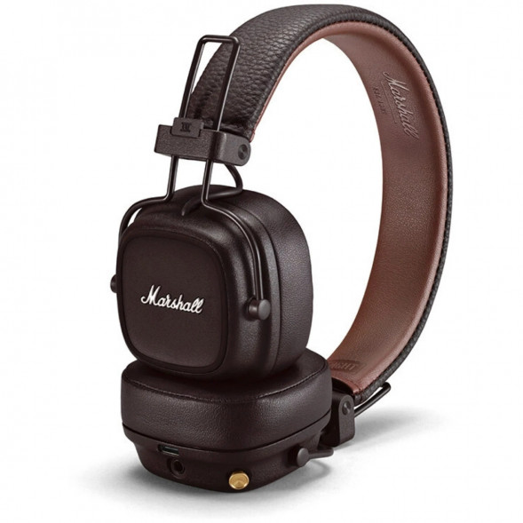 Беспроводные наушники Marshall Major IV, коричневый в Самаре