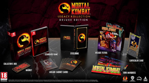 Игра Mortal Kombat: Legacy Kollection. Deluxe Edition [Nintendo Switch, английская версия] в Самаре