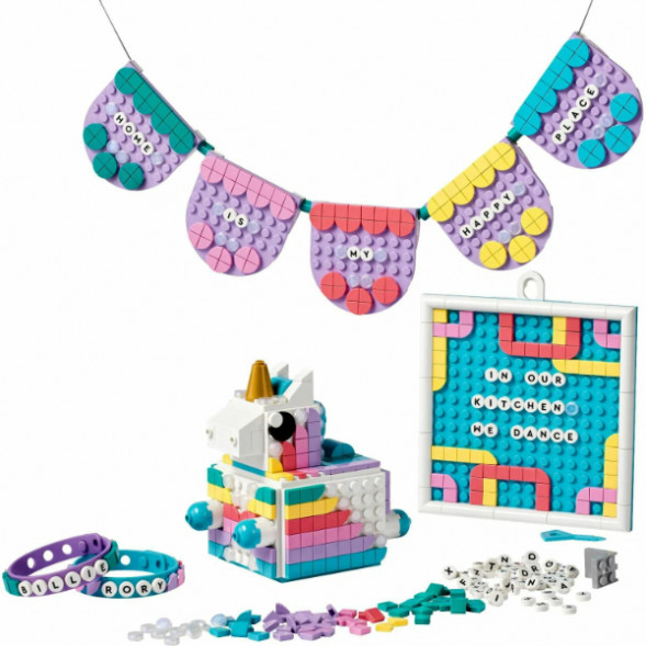 Конструктор LEGO DOTS 41962 Творческий семейный набор «Единорог» в Самаре