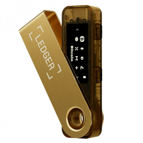 Криптокошелек Ledger Nano S Plus 1 шт., золотой в Самаре