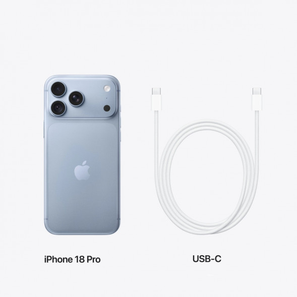 Смартфон Apple iPhone 18 Pro 1TB (eSIM), Glacier в Самаре