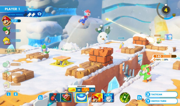 Игра Mario + Rabbids Kingdom Battle [Nintendo Switch, английский язык] в Самаре