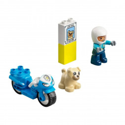Конструктор LEGO DUPLO 10967 Полицейский мотоцикл
