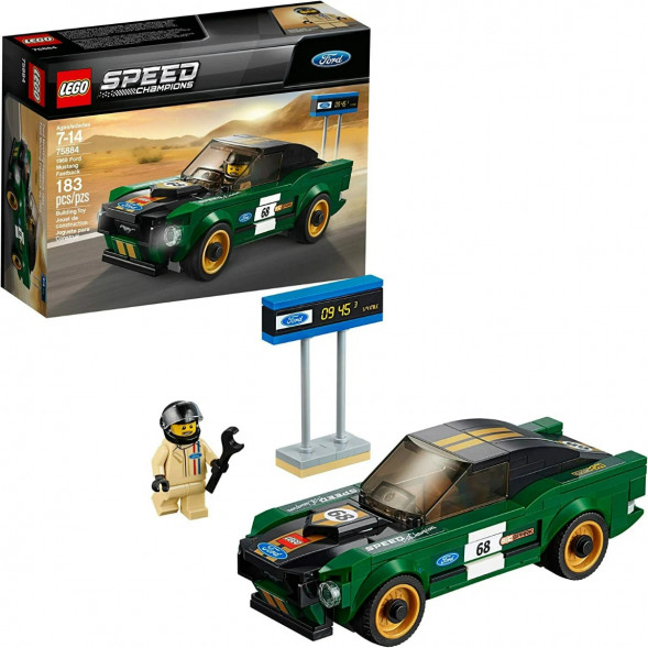 Конструктор LEGO Speed Champions 75884 1968 Ford Mustang Fastback в Самаре
