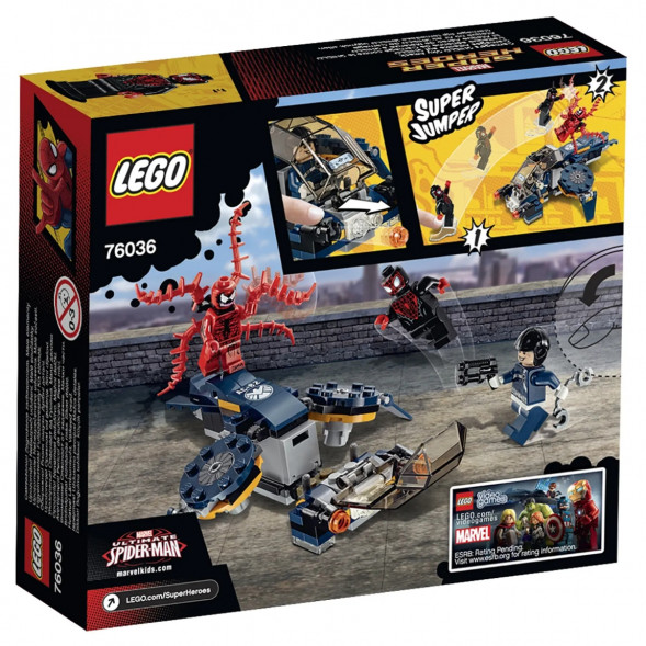 Конструктор LEGO Super Heroes 76036 Воздушная атака Карнажа в Самаре