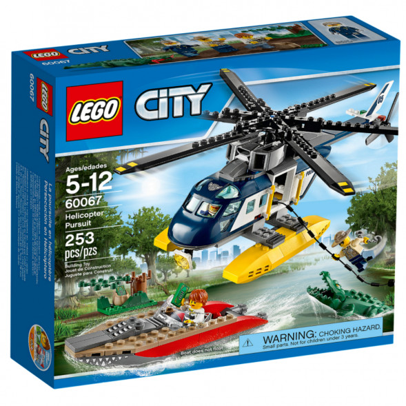 Конструктор LEGO City 60067 Погоня на полицейском вертолёте в Самаре