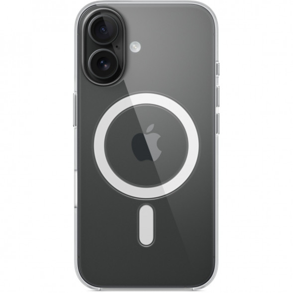 Чехол Apple Clear Case with MagSafe для iPhone 16 Plus, прозрачный (MA7D4ZM/A) в Самаре