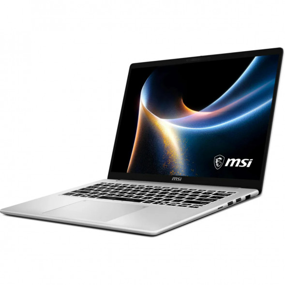 Ноутбук MSI Modern 14S AI+ G3MG-010XRU (14&amp;quot;, OLED, Intel Core Ultra 7 355 2.3ГГц, 8 ядер, 16ГБ DDR5, 512ГБ SSD, Intel Graphics, без ОС), серебристый в Самаре