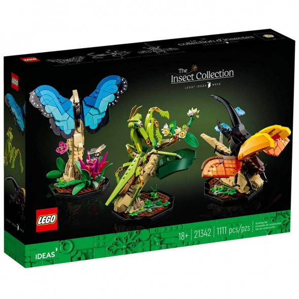 Конструктор LEGO Ideas 21342 Коллекция насекомых в Самаре