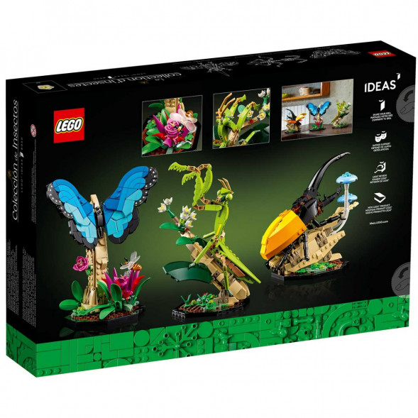Конструктор LEGO Ideas 21342 Коллекция насекомых в Самаре