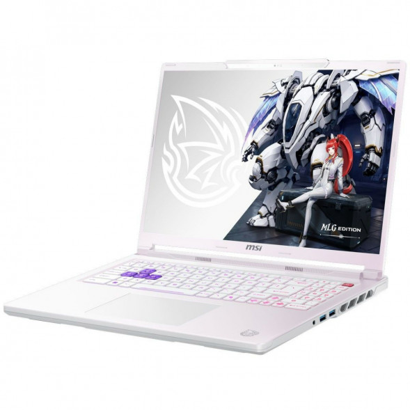 Ноутбук MSI Crosshair A16 HX MLG Edition E8WFK-090XRUY (16&amp;quot;, IPS, AMD Ryzen 9 8940HX 2.4ГГц, 16 ядер, 16ГБ DDR5, 1ТБ SSD, NVIDIA GeForce RTX 5060 - 8 ГБ, без ОС), белый в Самаре