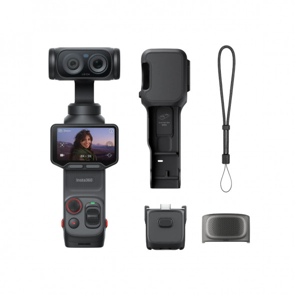 Экшн-камера Insta360 Luna Ultra Standard Combo, Cosmic Black в Самаре