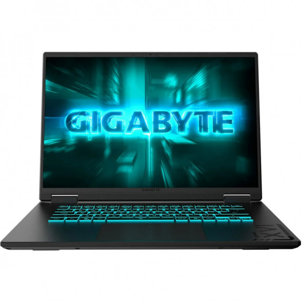 Ноутбук Gigabyte Gaming A16 GA63H (3WHK3EE894SD) (16&amp;quot;, IPS, AMD Ryzen 7 260 3.8ГГц, 8 ядер, 16ГБ DDR5, 1ТБ SSD, NVIDIA GeForce RTX 5070 - 8 ГБ, FreeDOS), черный в Самаре