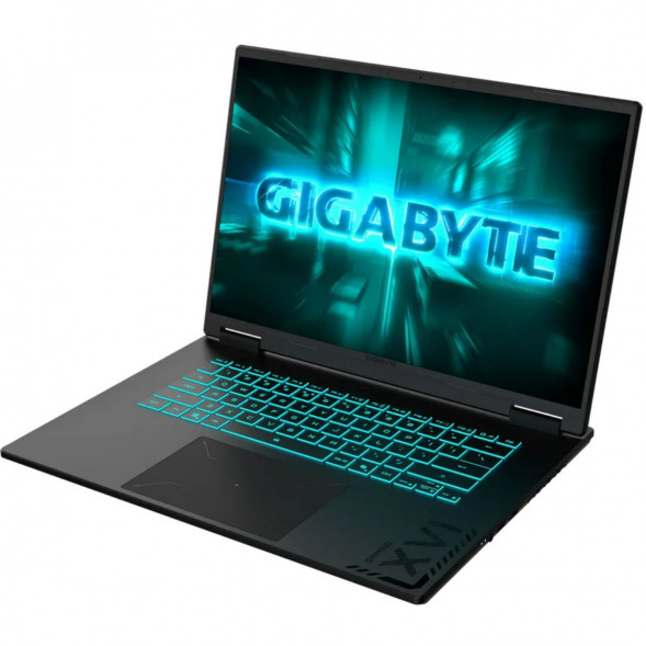 Ноутбук Gigabyte Gaming A16 GA63H (3WHK3EE894SD) (16&amp;quot;, IPS, AMD Ryzen 7 260 3.8ГГц, 8 ядер, 16ГБ DDR5, 1ТБ SSD, NVIDIA GeForce RTX 5070 - 8 ГБ, FreeDOS), черный в Самаре