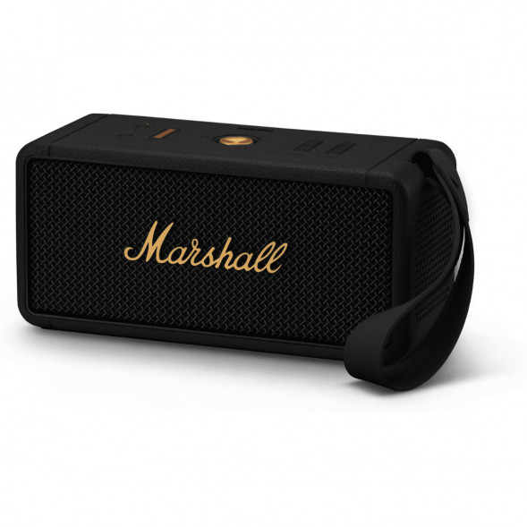 Портативная акустика Marshall Middleton, 60 Вт, черный и латунный в Самаре
