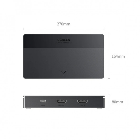 Карта видеозахвата UGREEN CM630 HDMI 4K60Hz в Самаре