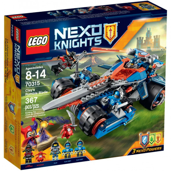 Конструктор LEGO Nexo Knights 70315 Устрашающий разрушитель Клэя в Самаре