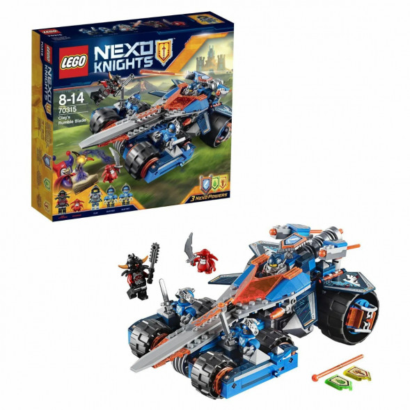 Конструктор LEGO Nexo Knights 70315 Устрашающий разрушитель Клэя в Самаре
