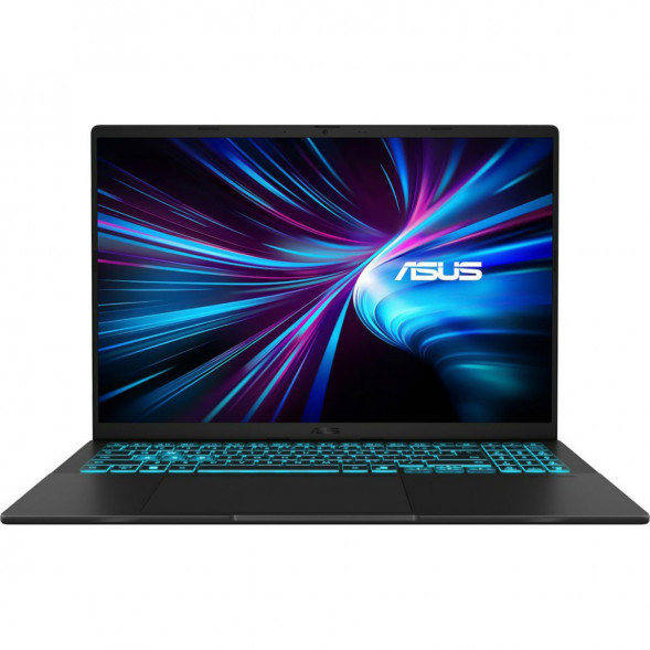 Ноутбук ASUS V16 V3607VM-TK207 (16&amp;quot;, IPS, Intel Core 5 210H 2.2ГГц, 8 ядер, 32ГБ DDR5, 512ГБ SSD, NVIDIA GeForce RTX 5060 8 ГБ), черный в Самаре