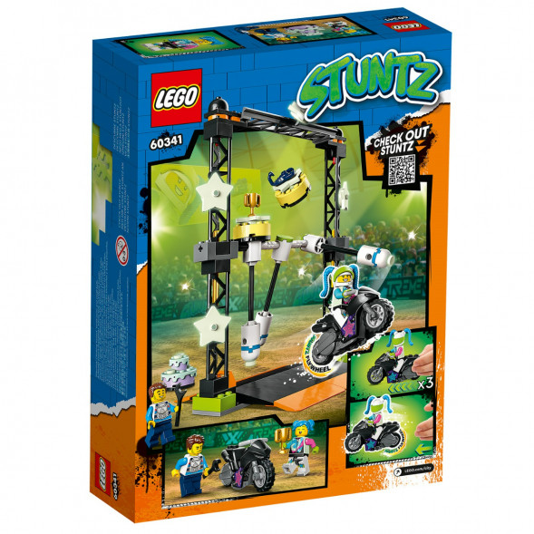 Конструктор LEGO City 60341 Трюковое испытание «Нокдаун» в Самаре