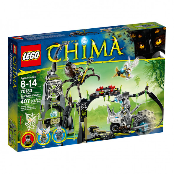 Конструктор LEGO Legends Of Chima 70133 Пещера Спинлина в Самаре